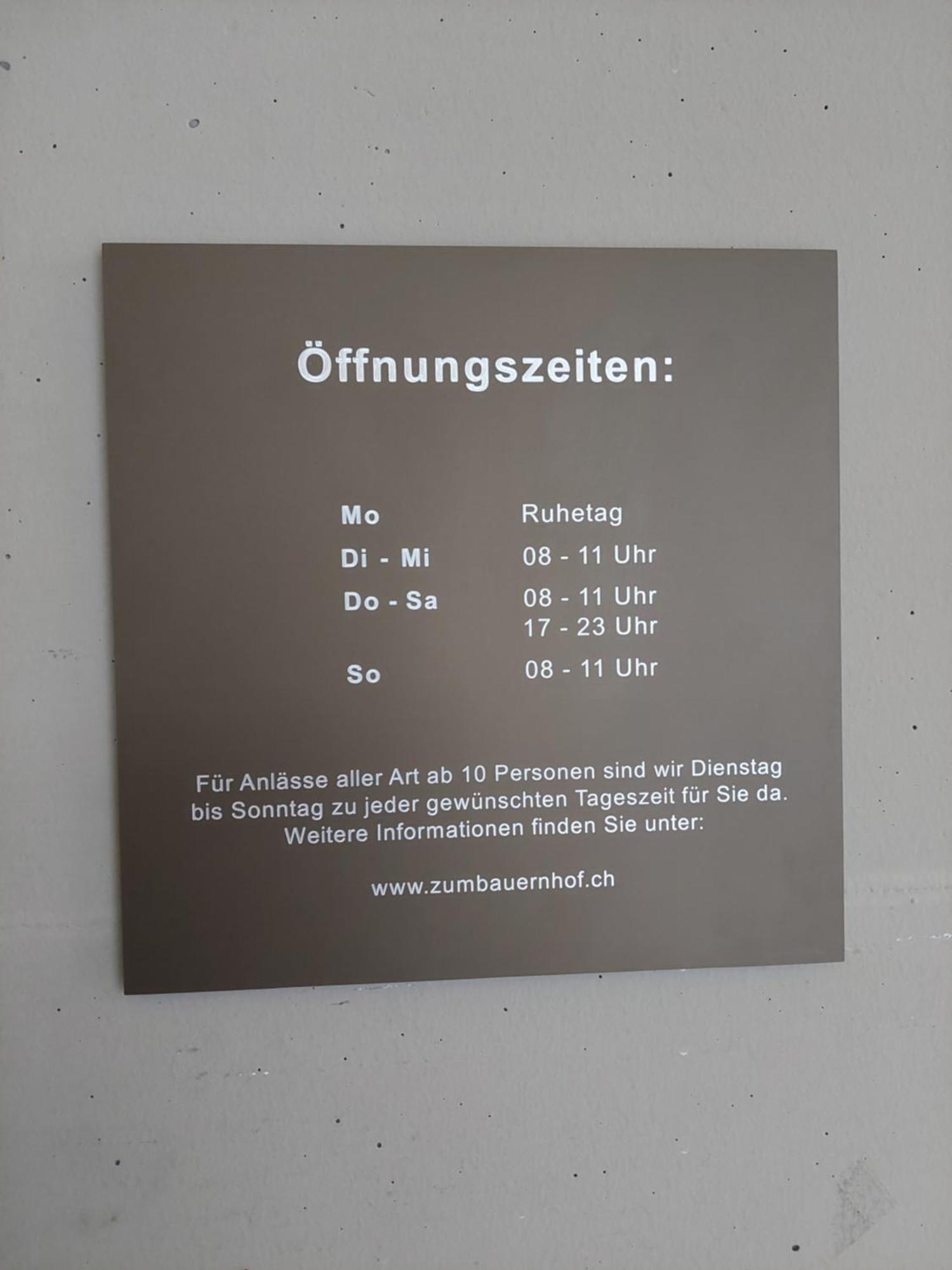 Gasthaus Zum Bauernhof Oberlunkhofen Exteriér fotografie